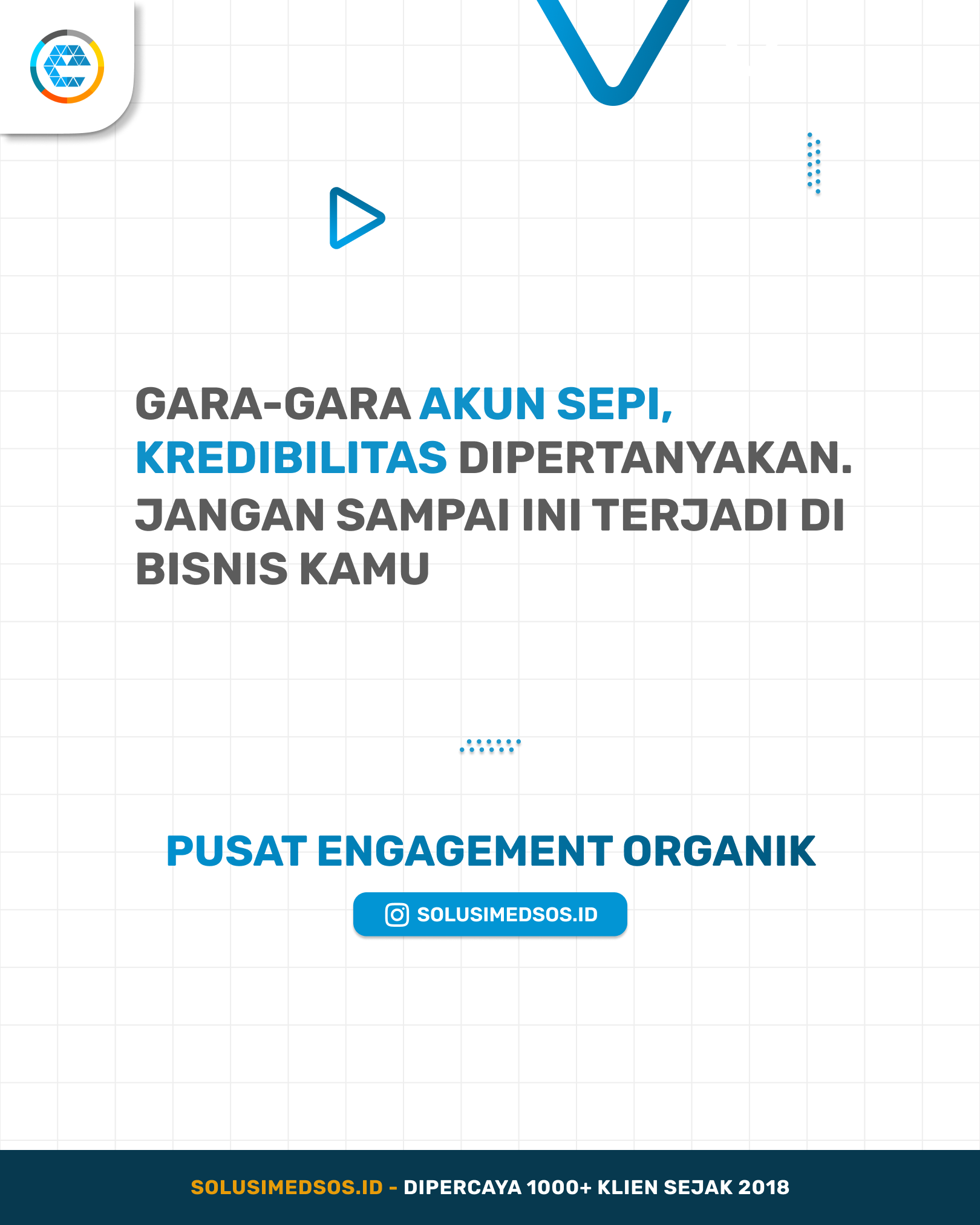 Akun Sepi, Kredibilitas Dipertanyakan. Itu Bukan Akun Kamu Kan?